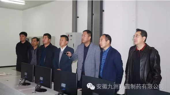 齐齐哈尔市考察团莅临安徽尊龙凯时ag旗舰厅制药有限公司调研指导